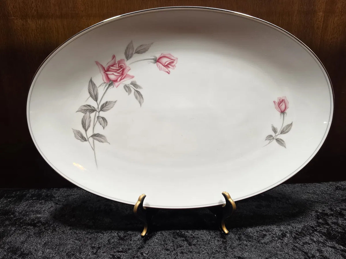 Noritake Rosemarie Fine China Service for 12, 95-Piece Complete Set — Discontinued Pattern, Vintage 1959–1975