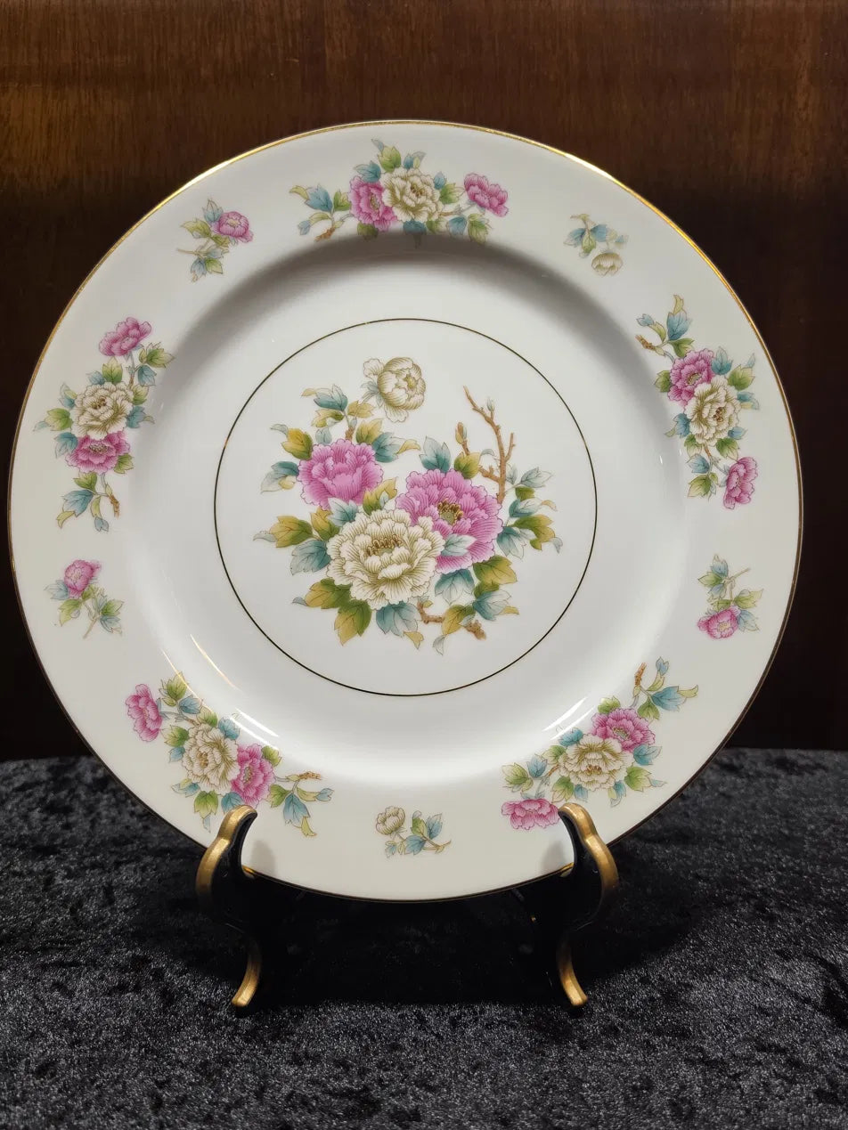 Noritake Dinner Plate, China Peony Pattern 3060 — Vintage